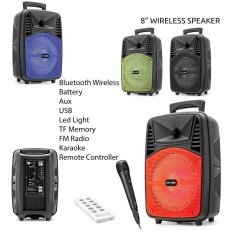 KTS-1089 Usb Ve Kart Girişli Şarjlı Kumandalı Bluetooth Hoparlör