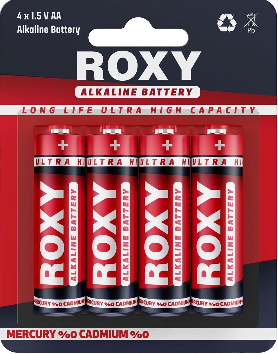 ROXY AA ALKALİN KALEM PİL 4 LÜ