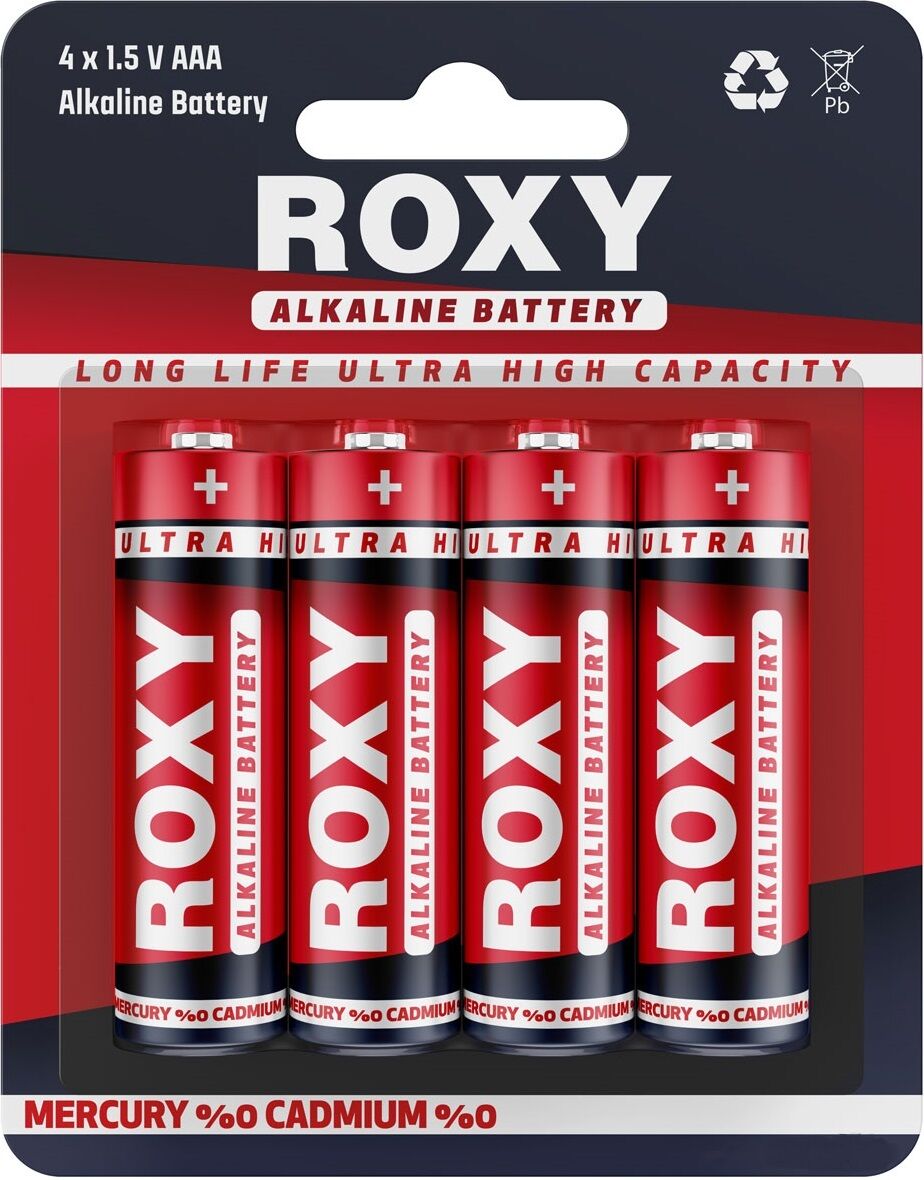 ROXY AAA(İNCE) ALKALİN KALEM PİL 4 LÜ