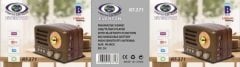Everton RT-371 Usb ve Kart Girişli Bluetoothlu Şarjlı Radyo