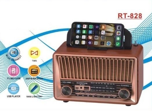 Everton RT-828 Nostalji Görünümlü Radyo