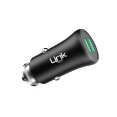 Linktech M-580 Metal 2.4 Amper Araç Şarj Aleti
