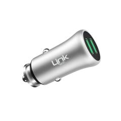Linktech M-580 Metal 2.4 Amper Araç Şarj Aleti