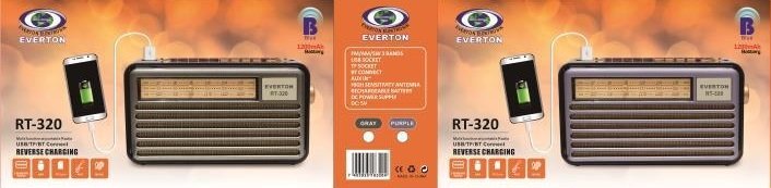Everton RT-320 Nostalji Görünümlü Radyo