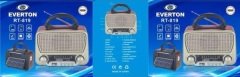 Everton RT-819 Fenerli Güneş Enerjili Bluetooth Usb/Sd/Aux/Fm Nostalji Radyo
