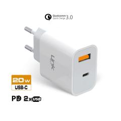 Linktech C209 Safe USB-C 20W Dual Hızlı Şarj Başlığı