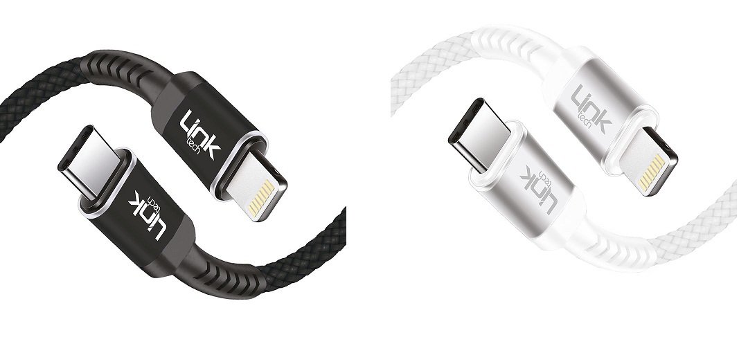 Linktech K424 Safe USB-C/Lightning 3A 1000mm Şarj Kablosu