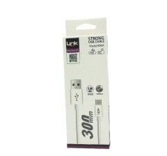 Linktech K564 Strong Type-C 300 mm Şarj/Senkronizasyon Kablosu