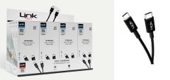 LinkTech K567 Strong Type-C 300 mm Şarj Kablosu