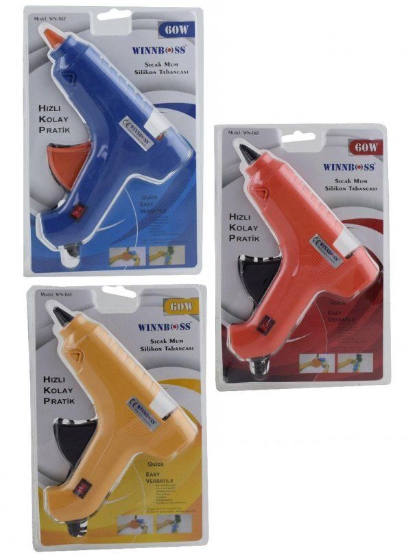 Winboss WN-1163 Sıcak Mum Slikon Tabancası