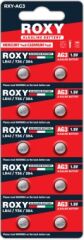 Roxy AG3 LR41 LR736 384 Alkalin Düğme Pil 1,5Volt 10`lu paket