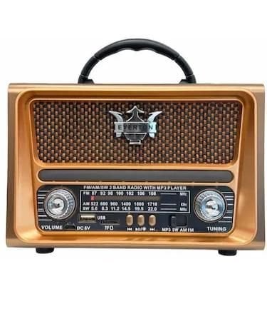 Everton RT-780 Led Işıklı Bluetooth Usb/Sd/Aux/Fm Nostalji Radyo