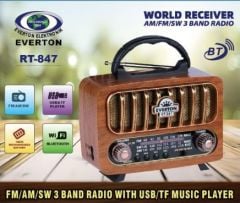 Everton RT-847 Bluetooth Usb/Sd/Aux/Fm Nostalji Radyo