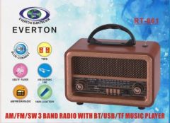 Everton RT-861 Bluetooth Usb/Sd/Aux/Fm Nostalji Radyo