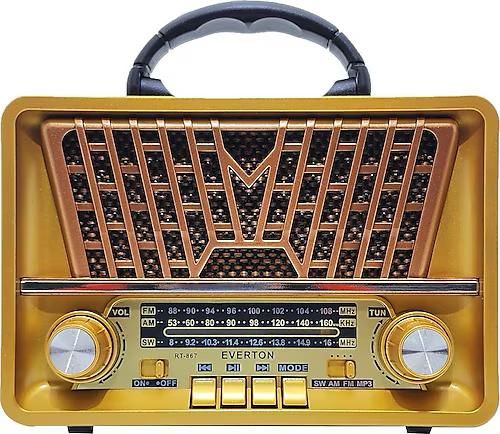 Everton RT-867 Bluetooth Usb/Sd/Aux/Fm Nostalji Radyo
