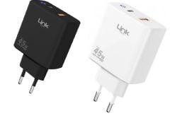 Linktech C215 45W USB 3.0 + Type-C Pd Şarj Adaptörü