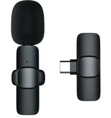 K9 Kablosuz Yaka Mikrofonu Mini Taşınabilir Mikrofon Type-C