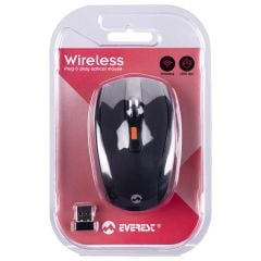 Everest SM-442 2.4Ghz Kablosuz Siyah Mouse