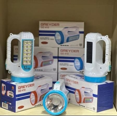 Greyder GD-410 Çok Fonksiyonlu USB Şarjlı El Feneri