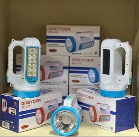 Greyder GD-410 Çok Fonksiyonlu USB Şarjlı El Feneri