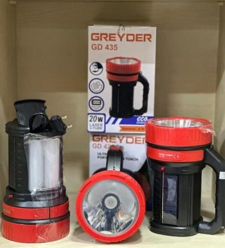 Greyder GD-435 Çok Fonksiyonlu USB Şarjlı El Feneri
