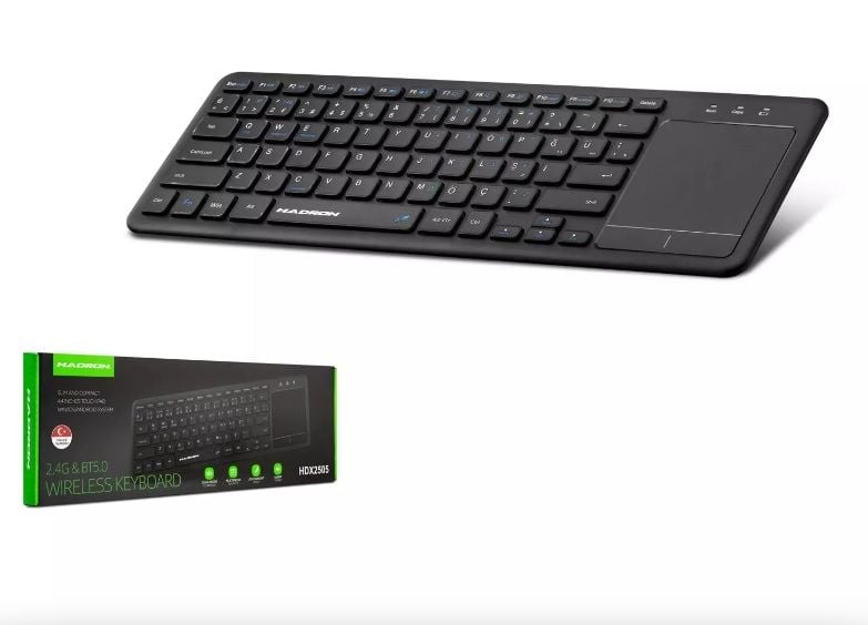 Hadron HDX2505 Bluetooth ve Wireless Kablosuz Klavye