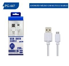 PG-447 Mico Usb Şarj/Senkronizasyon Kablosu