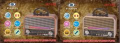 Everton RT-659 Bluetooth Usb/Sd/Aux/Fm Nostalji Radyo