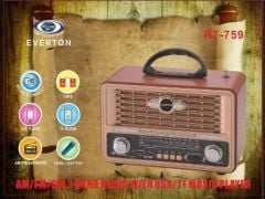 Everton RT-759 Bluetooth Usb/Sd/Aux/Fm Nostalji Radyo