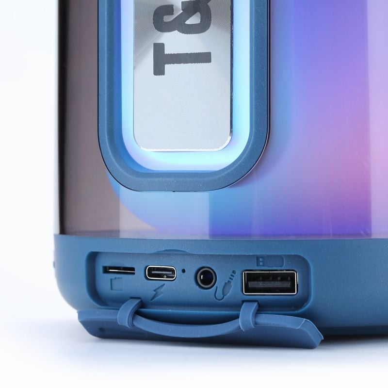 RXY-TG-376 Usb Sd Kart Girişli Fm Radyolu Bluetoothlu Ledli Müzik kutusu Hoparlör