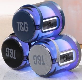 RXY-TG-376 Usb Sd Kart Girişli Fm Radyolu Bluetoothlu Ledli Müzik kutusu Hoparlör
