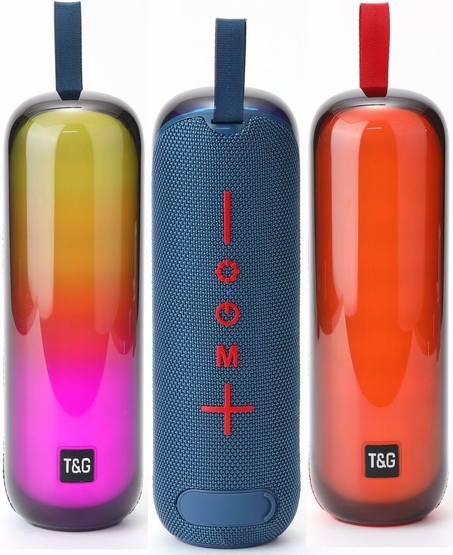 RXY-TG-384 Usb Sd Kart Girişli Fm Radyolu Bluetoothlu Ledli Müzik kutusu Hoparlör