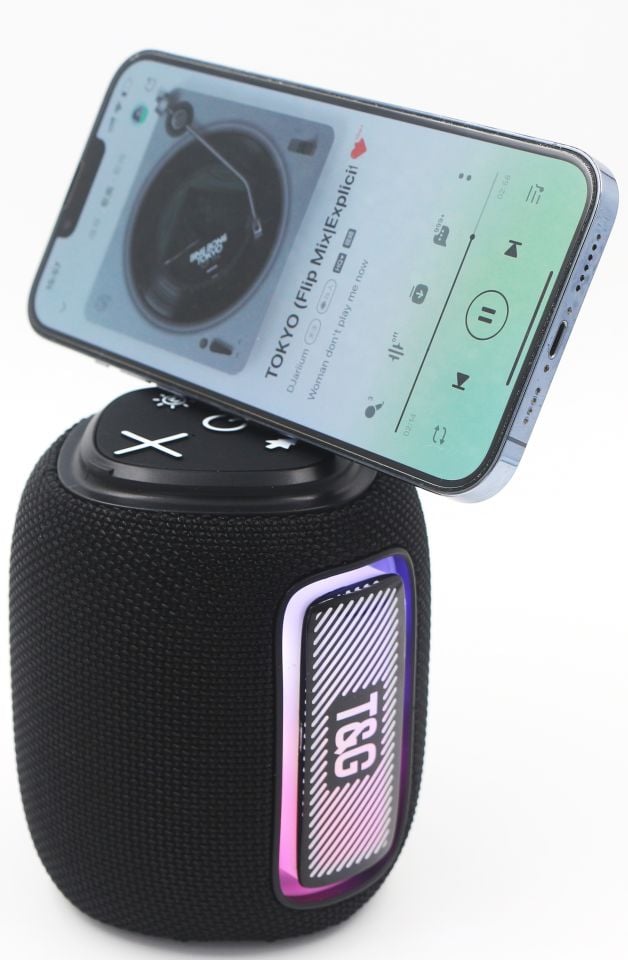 RXY-TG-415 Usb Sd Kart Girişli Fm Radyolu Bluetoothlu Ledli Müzik kutusu Hoparlör