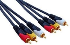 1.5 Metre Gold Serisi 3 Rca Kablo