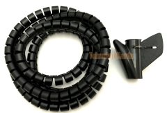 16 mm x 1,5 m Siyah/Beyaz Kablo Toplayıcı