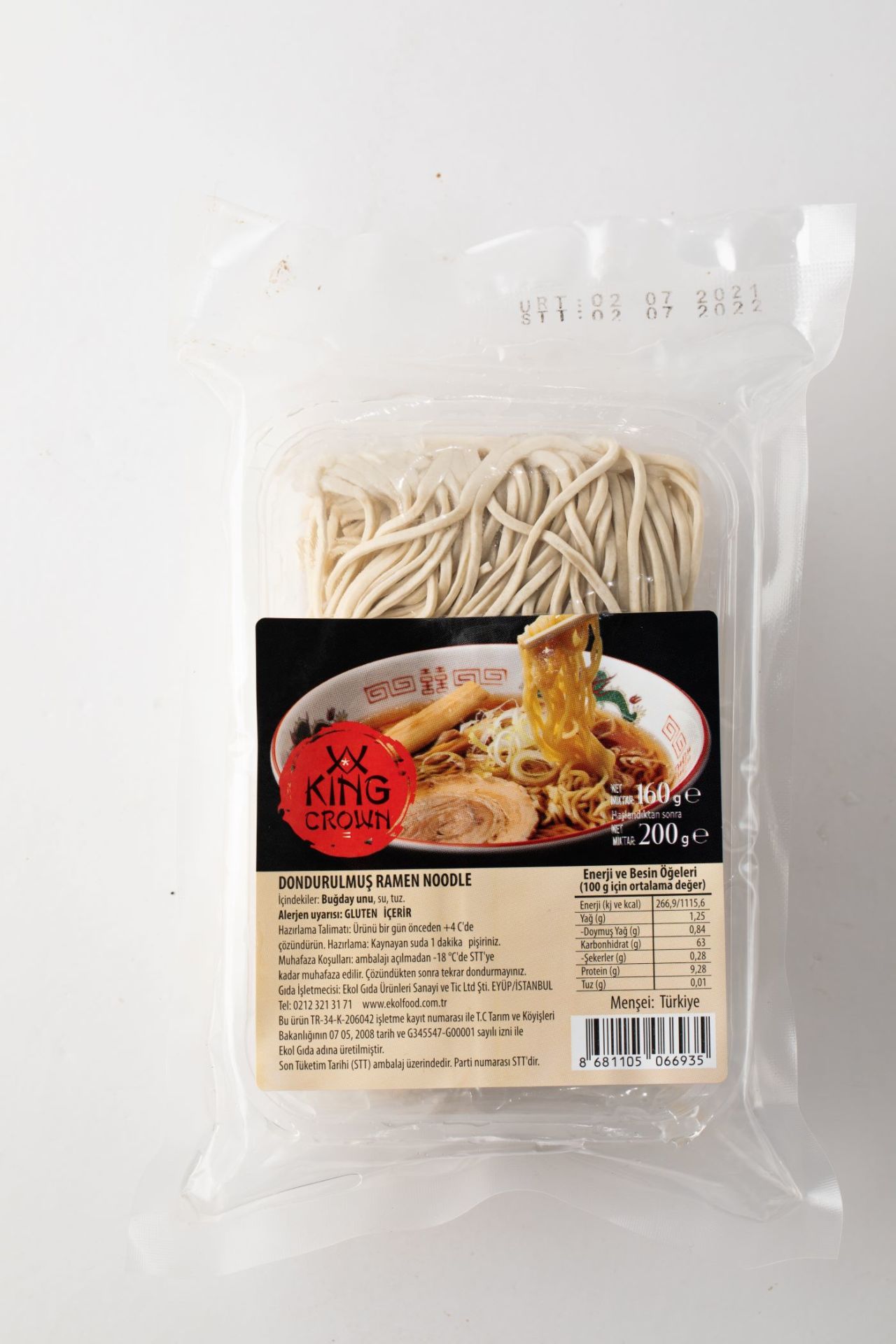 King Crown Ramen Noodle 160 Gr. X 20 Adet