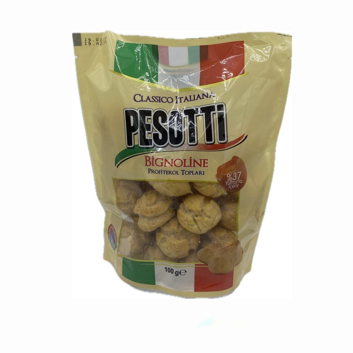 Pesotti Bignoline Profiterol Topları 100 G.