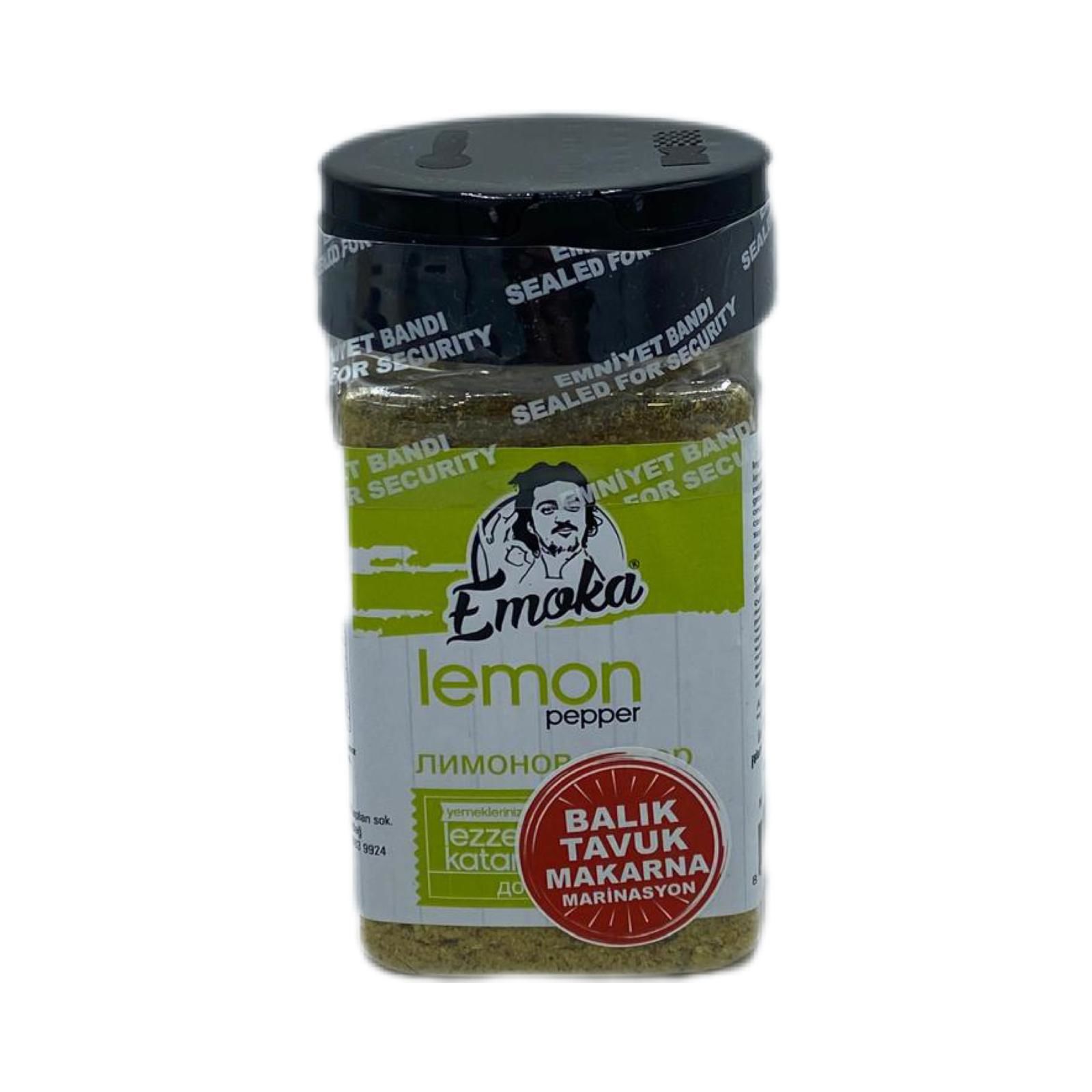 Emoka Lemon Pepper Limonlu Baharat Karışımı 100 G.