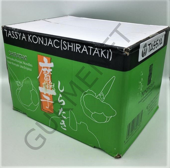 Tassya Shirataki Noodle 270 Gr. Net 200 Gr X 30 Adet