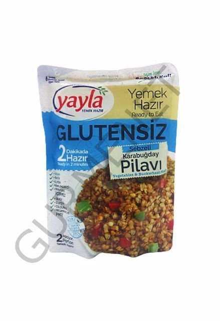 Yayla Hazır Yemek Glutensiz Sebzeli Karabuğday Pilavı 250 Gr.