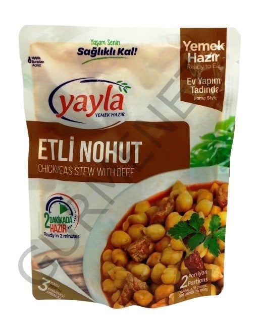 Yayla Hazır Yemek Etli Nohut 250 Gr.