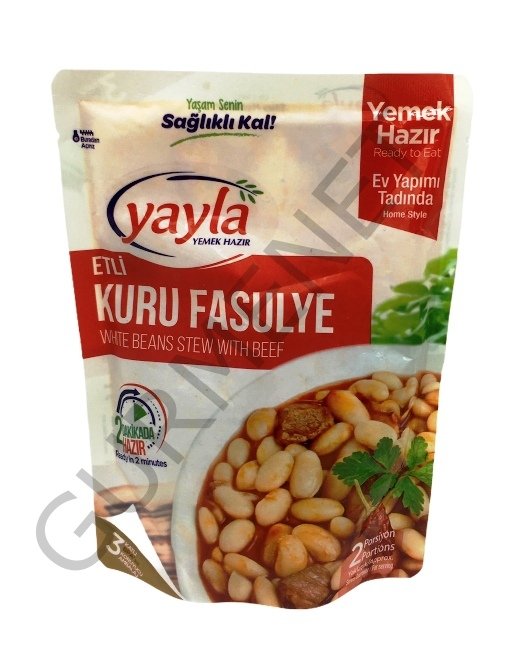 Yayla Hazır Yemek Etli Kuru Fasulye 250 Gr.