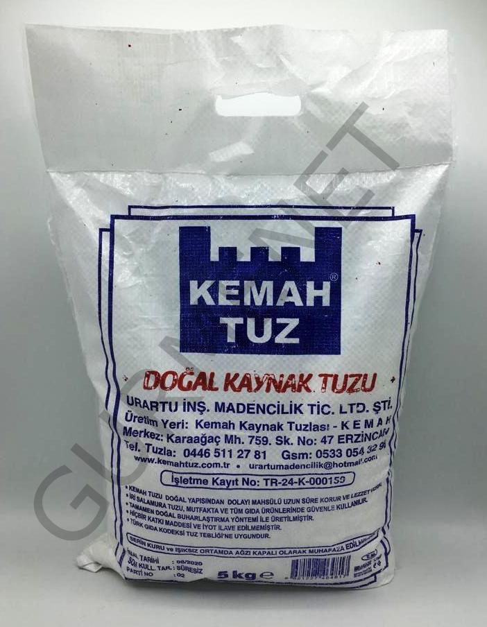 Doğal Kemah Kaynak Sofrada Öğütme Tuzu 5 Kg.