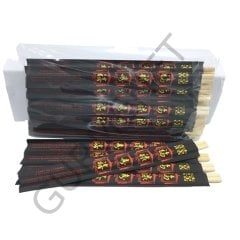 Chopsticks M0004-24B Bambu Siyah Ambalaj 25 Çift
