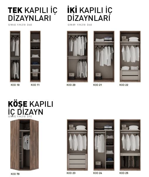 Trend Ceviz Yatak Odası