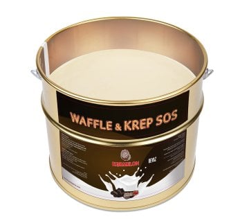 Fildişi (Beyaz) Waffle Sosu - 10 kg