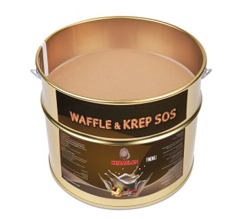 Fındıklı Waffle Sosu - 10 kg