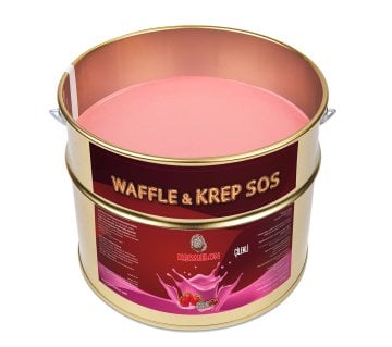Çilekli Waffle Sos -6kg