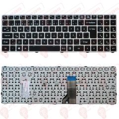 Exper Ultranote Q5V-320, Q5V-531, Q5V-730 Klavye Tuş Takımı Siyah Renk Türkçe Q