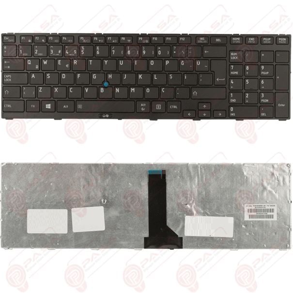 Toshiba Tecra R950-1D5, R950-1D6, R950-1DF Klavye Siyah TR